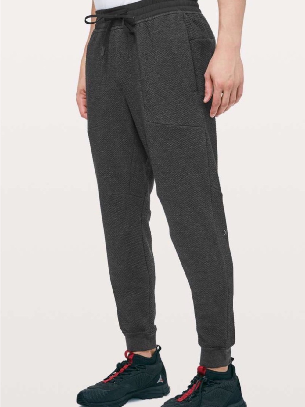 Lululemon men’s at ease jogger XS heathered black athleisure gym casual